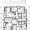 Plan des niveaux R+4, R+5, R+6 (logements, variante 3)