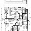 Plan du niveau R+7 (logements, duplex niveau 1)