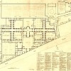 Plan du site de l'hôpital Laennec vers 1891 (relevé)